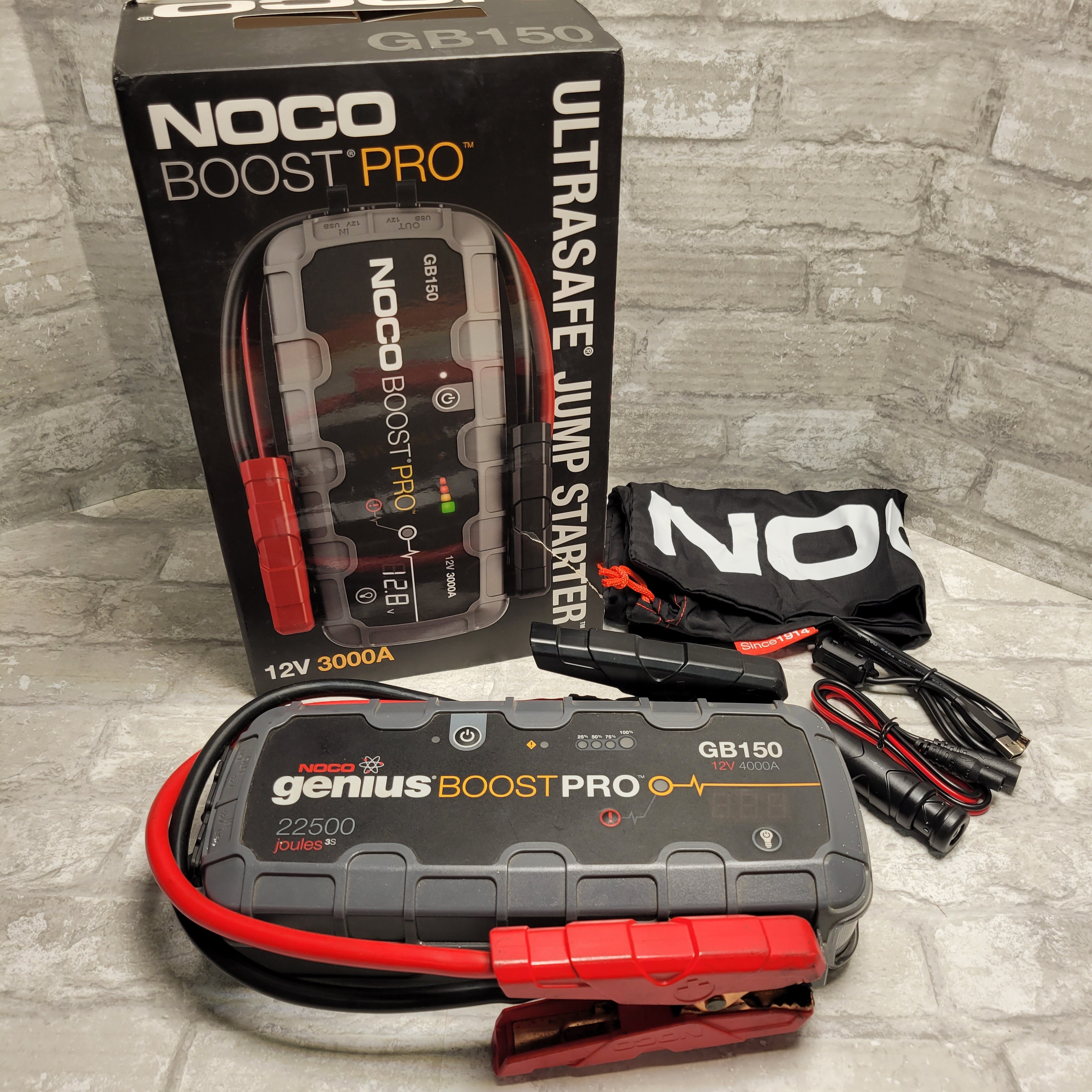 NOCO Genius Boost Pro GB150 3000 Amp 12V Jump Starter (8056481972462)